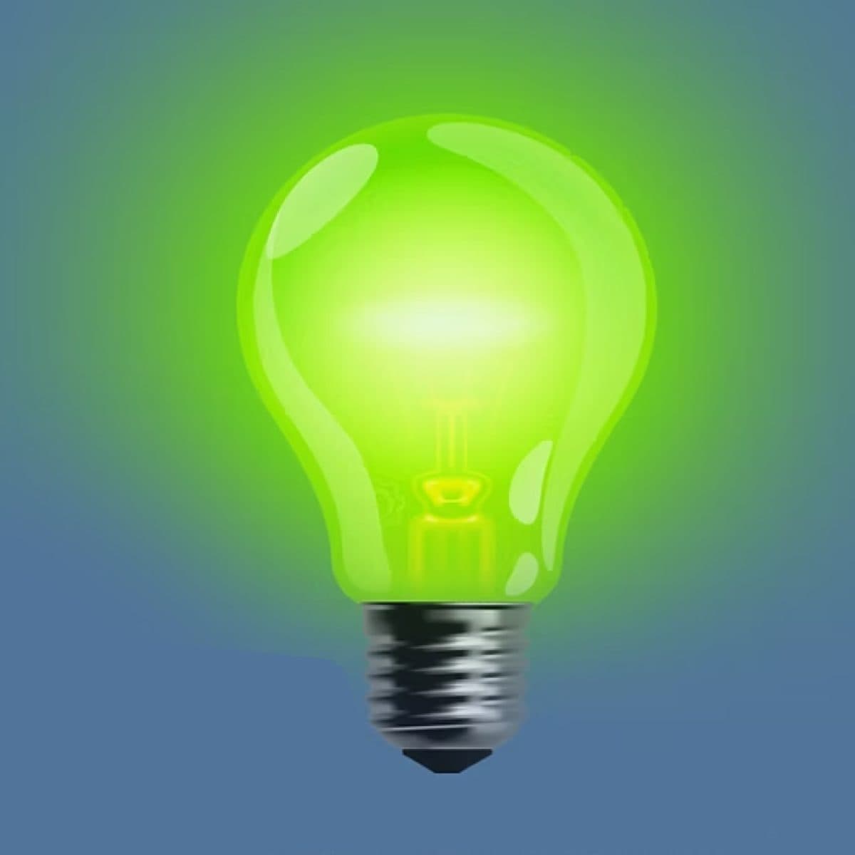 Light Bulbs – Green for Mental Health Awareness